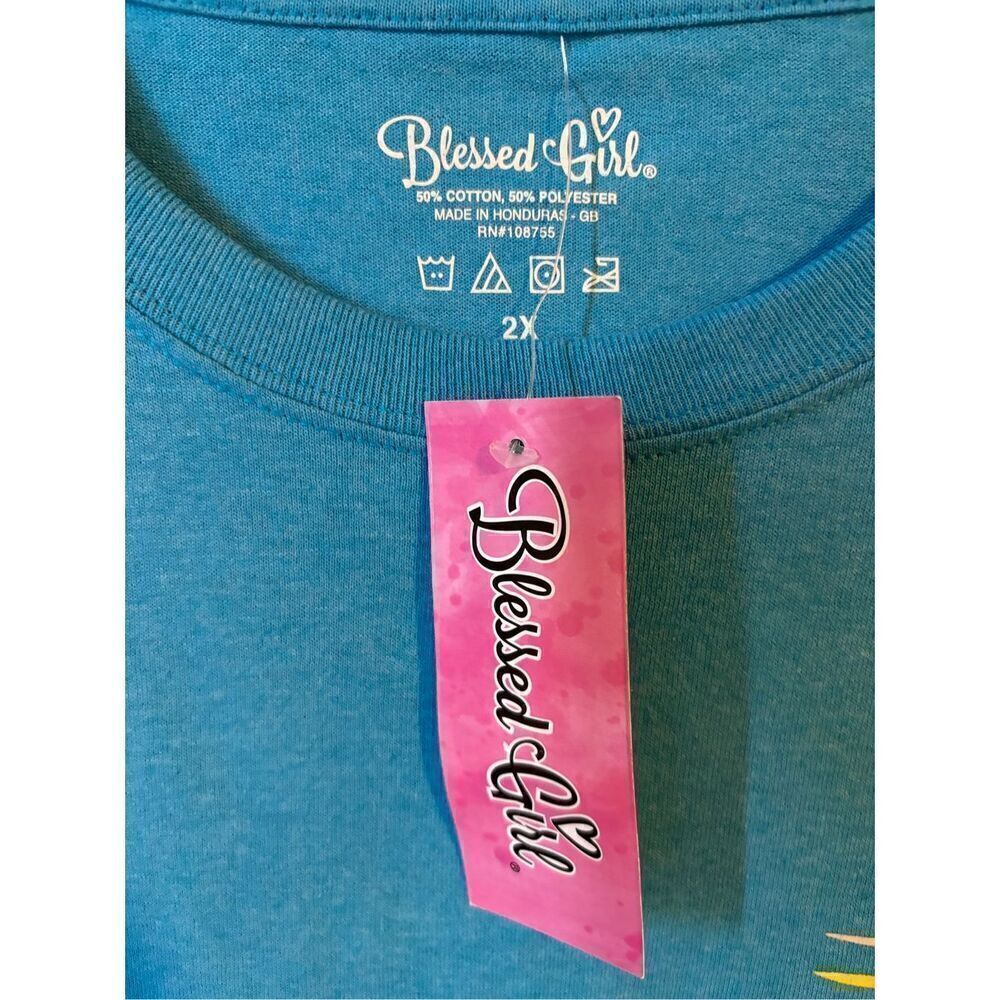 Blessed Girl Plus Size Tee 2X - Picture 3 of 5
